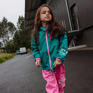 Куртка-дождевик Hello Hossy "Ali", изумрудная