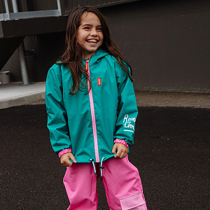 Куртка-дождевик Hello Hossy "Ali", изумрудная