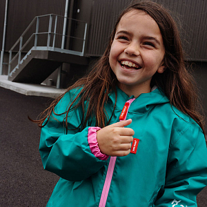 Куртка-дождевик Hello Hossy "Ali", изумрудная