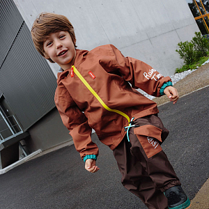 Куртка-дождевик Hello Hossy "Peanut", арахисовая