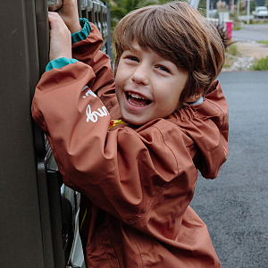 Куртка-дождевик Hello Hossy "Peanut", арахисовая