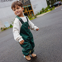 Полукомбинезон-дождевик Hello Hossy "Captain", зеленая сосна