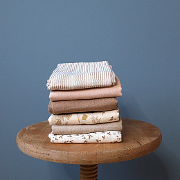 Набор муслиновых пеленок Cam Cam Copenhagen "Lierre", 2 шт, бежевый плющ, 70 x 70 см