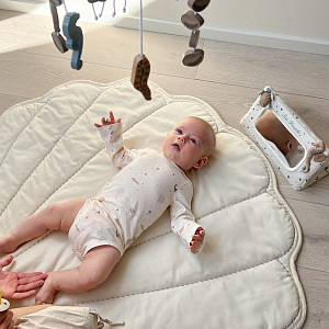 Игровой коврик в виде раковины Cam Cam Copenhagen "Sea Shell", белый, 120 х 90 см