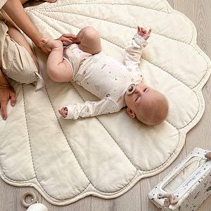 Игровой коврик в виде раковины Cam Cam Copenhagen "Sea Shell", белый, 120 х 90 см