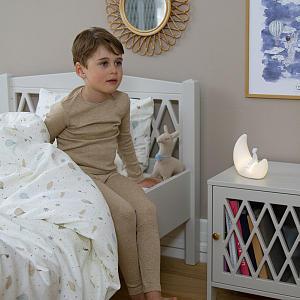 Постельное белье Cam Cam Copenhagen "Junior Dreamland", 2 предмета, молочное, 100 х 140 см