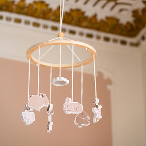 Мобиль Cam Cam Copenhagen "Augusta", микс с бежевым