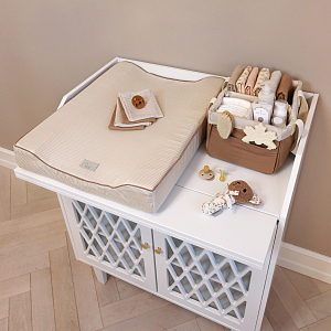 Набор пеленок Cam Cam Copenhagen "Classic Stripes Camel", 4 шт, карамельные полоски