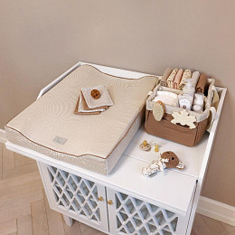 Набор пеленок Cam Cam Copenhagen "Classic Stripes Camel", 4 шт, карамельные полоски