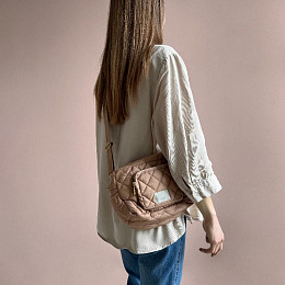 Сумка для мамы Cam Cam Copenhagen "Camel", карамельная, маленькая