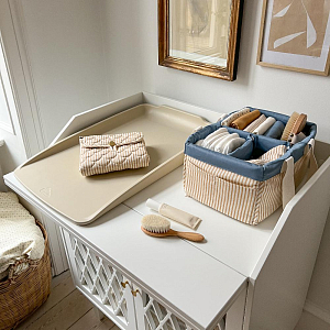 Матрас для пеленания Cam Cam Copenhagen "Oatfield", овсяные полоски