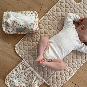 Матрас для пеленания Cam Cam Copenhagen "Augusta", кремовая лужайка