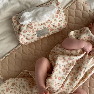 Матрас для пеленания Cam Cam Copenhagen "Augusta", кремовая лужайка