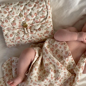 Матрас для пеленания Cam Cam Copenhagen "Augusta", кремовая лужайка