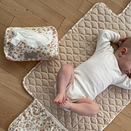 Матрас для пеленания Cam Cam Copenhagen "Augusta", кремовая лужайка