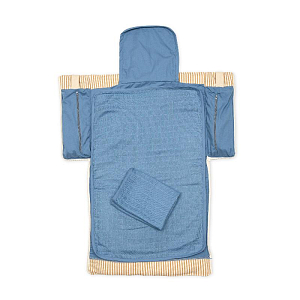 Сумка-трансформер для мамы Cam Cam Copenhagen "Oatfield", овсяные полоски