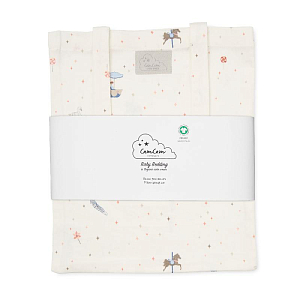 Постельное белье Cam Cam Copenhagen "Baby Carousel", 2 предмета, кремовый, 70 х 100 см