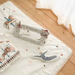 Игровой коврик Cam Cam Copenhagen "Carousel", кремовый, 80 х 80 см