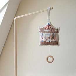 Мобиль музыкальный Cam Cam Copenhagen "Carousel", кремовый