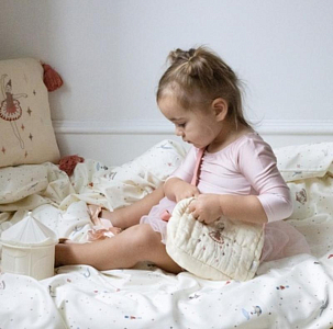 Детская сумка Cam Cam Copenhagen "Ballerina", кремовая