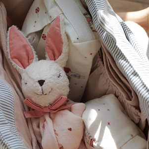 Контейнер для влажных салфеток Cam Cam Copenhagen "Carousel", кремовый