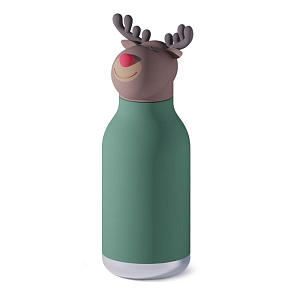 Бутылка-термос для напитков Asobu "Bestie Holiday", олененок, 460 мл