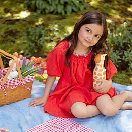 Бутылка-термос для напитков Asobu "Bestie", жираф, 460 мл