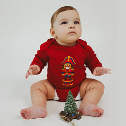 Набор боди Rita Romani "Jingle toys", 2 шт, красный