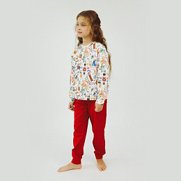 Пижама Rita Romani "Jingle toys", красная