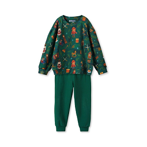 Пижама Rita Romani "Jingle toys", зеленая