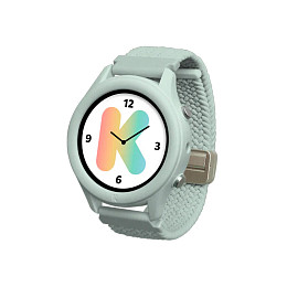 Смартчасы многофункциональные KIDYWOLF "K-WATCH", светло-зеленые