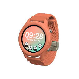 Смартчасы многофункциональные KIDYWOLF "K-WATCH", оранжевые