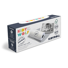Бумага для моментальной печати KIDYWOLF "KIDYROLL", 5 шт, обычная