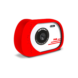 Цифровая камера KIDYWOLF "KIDYCAM", водонепроницаемая, ударопрочная, красная