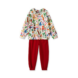 Пижама Rita Romani "Jingle toys", красная