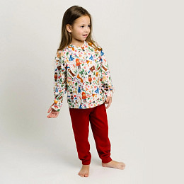 Пижама Rita Romani "Jingle toys", красная