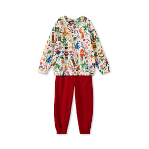 Пижама Rita Romani "Jingle toys", красная