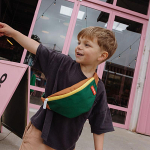 Сумка поясная Hello Hossy "Mini Christmas Tree", зеленая