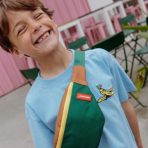 Сумка поясная Hello Hossy "Mini Christmas Tree", зеленая