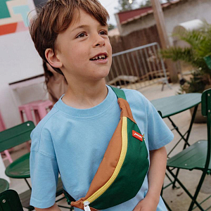 Сумка поясная Hello Hossy "Mini Christmas Tree", зеленая