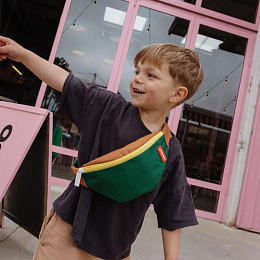 Сумка поясная Hello Hossy "Mini Christmas Tree", зеленая