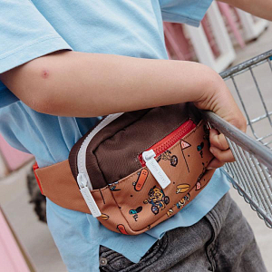 Сумка поясная Hello Hossy "Mascots Ride", веселое ралли