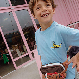 Сумка поясная Hello Hossy "Mascots Ride", веселое ралли