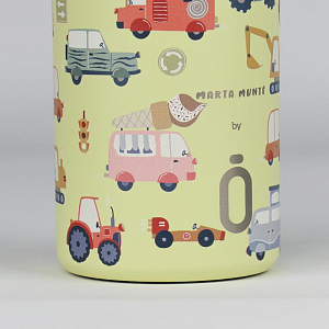 Бутылка-термос для напитков runbott "Mii 35 Marta Munté Road", автопарк, 350 мл