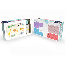 Ланч-бокс и бутылка для напитков Lund Design House "Little Lund Safari", африканское сафари