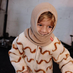 Балаклава Hello Hossy "Hoody Latte", латте