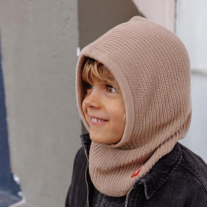 Балаклава Hello Hossy "Hoody Latte", латте