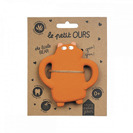 Грызунок резиновый Maison Petit Jour "Bear", рыжий