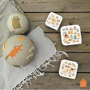 Мяч игровой Petit Jour "Adventure", хаки, большой