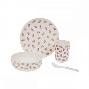 Набор посуды Petit Jour "The Hedgehogs", 4 предмета, ежики